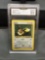 GMA Graded 2000 Pokemon Team Rocket EEVEE Trading Card - NM-MT+ 8.5