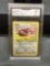 GMA Graded 1999 Pokemon Jungle EEVEE Trading Card - NM 7