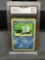 GMA Graded 2000 Pokemon Team Rocket DARK WARTORTLE Trading Card - NM-MT+ 8.5