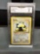 GMA Graded 1999 Pokemon Jungle SNORLAX Trading Card- MINT 9
