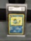 GMA Graded 1999 Pokemon Jungle VAPOREON Trading Card - NM-MT+ 8.5