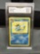 GMA Graded 1999 Pokemon Jungle VAPOREON Trading Card - NM-MT+ 8.5