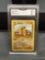 GMA Graded 2000 Pokemon Base 2 Set DUGTRIO Trading Card - MINT 9