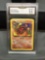 GMA Graded 2000 Pokemon Team Rocket DARK CHARMELEON Trading Card - NM-MT+ 8.5