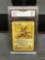 GMA Graded 1999 Pokemon Fossil RAICHU Trading Card - NM-MT 8