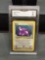 GMA Graded 1999 Pokemon Fossil DITTO Trading Card - MINT 9