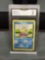 GMA Graded 2000 Pokemon Base 2 Set SQUIRTLE Trading Card - MINT 9