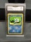 GMA Graded 2000 Pokemon Team Rocket DARK WARTORTLE Trading Card - NM 7