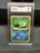 GMA Graded 2000 Pokemon Team Rocket DARK WARTORTLE Trading Card - NM-MT 8