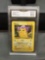 GMA Graded 2000 Pokemon Base 2 Set PIKACHU Trading Card - NM-MT+ 8.5