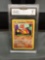 GMA Graded 2000 Pokemon Base 2 Set CHARMELEON Trading Card - NM 7