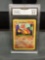 GMA Graded 2000 Pokemon Base 2 Set CHARMELEON Trading Card - NM -MT+ 8.5