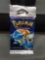 Sealed Pokemon Base Set Unlimited 11 Card Long Crimp Retail Booster Pack - Blastoise Art - 20.94