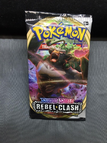 Factory Sealed Pokemon SWORD & SHIELD REBEL CLASH 10 Card Booster Pack