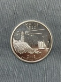 United States PROOF 90% Silver State Quarter from COIN STORE HOARD - Maine