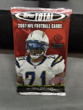 Factory Sealed 2007 Topps Total Football 10 Card Pack from Hobby Box - Adrian Peterson Rookie?