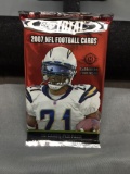 Factory Sealed 2007 Topps Total Football 10 Card Pack from Hobby Box - Adrian Peterson Rookie?