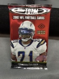 Factory Sealed 2007 Topps Total Football 10 Card Pack from Hobby Box - Calvin Johnson Rookie?