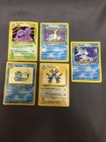 5 Card Lot of Vintage Pokemon Wizards of the Coast WOTC Pokemon HOLOFOIL Trading Cards - WOW