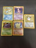 5 Card Lot of Vintage Pokemon Wizards of the Coast WOTC Pokemon HOLOFOIL Trading Cards - WOW