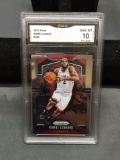 GMA Graded 2019-20 Panini Prizm KAWHI LEONARD Clippers Basketball Card - GEM MINT 10