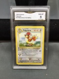 GMA Graded 1999 Pokemon Base Set 1st Edition PIDGEOTTO Trading Card - NM-MT 8