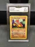 GMA Graded 1999 Pokemon Base Set 1st Edition CHARMELEON Trading Card - VG+ 3.5