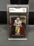 GMA Graded 2015 Panini Prizm COLIN KAEPERNICK 49ers Football Card - GEM MINT 10