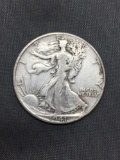 1941-D United States Walking Liberty Silver Half Dollar - 90% Silver Coin from COIN STORE HOARD