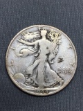 1944 United States Walking Liberty Silver Half Dollar - 90% Silver Coin from COIN STORE HOARD