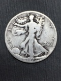 1920-D United States Walking Liberty Silver Half Dollar - 90% Silver Coin from COIN STORE HOARD