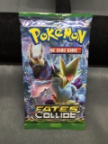 Factory Sealed Pokemon XY FATES COLLIDE 10 Card Booster Pack