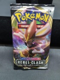 Factory Sealed Pokemon SWORD & SHIELD REBEL CLASH 10 Card Booster Pack