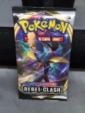 Factory Sealed Pokemon SWORD & SHIELD REBEL CLASH 10 Card Booster Pack