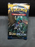 Factory Sealed Pokemon SUN & MOON Base Set 10 Card Booster Pack