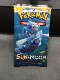 Factory Sealed Pokemon SUN & MOON Base Set 10 Card Booster Pack