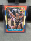 1986-87 Fleer #1 KAREEM ABDUL-JABBAR Lakers Vintage Basketball Card