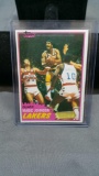 1981-82 Topps #21 MAGIC JOHNSON Lakers Vintage Basketball Card