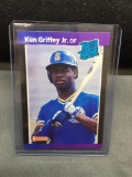 1989 Donruss #33 KEN GRIFFEY JR. Mariners ROOKIE Baseball Card