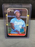 1987 Donruss #35 BO JACKSON Royals ROOKIE Baseball Card