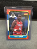 1986-87 Fleer #69 MOSES MALONE Bullets Vintage Basketball Card