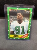 1986 Topps #275 REGGIE WHITE Eagles ROOKIE Football Card