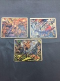 3 Card Lot of 1938 Gum Inc Horrors of War Vintage Trading Cards from Estate - WOW