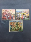 3 Card Lot of 1938 Gum Inc Horrors of War Vintage Trading Cards from Estate - WOW