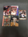 5 Card Lot of MICHAEL JORDAN Chicago Bulls Basketball Cards from HUGE JORDAN HOARD - WOW