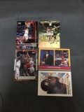 5 Card Lot of MICHAEL JORDAN Chicago Bulls Basketball Cards from HUGE JORDAN HOARD - WOW