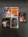 5 Card Lot of MICHAEL JORDAN Chicago Bulls Basketball Cards from HUGE JORDAN HOARD - WOW