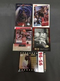 5 Card Lot of MICHAEL JORDAN Chicago Bulls Basketball Cards from HUGE JORDAN HOARD - WOW