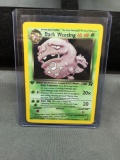 Vintage Pokemon Team Rocket 1st Edition DARK WEEZING Holofoil Rare Card