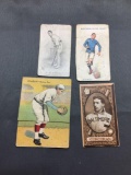 Lot of 4 Vintage Tobacco Cards from Estate Collection - Mecca Cigarettes & More